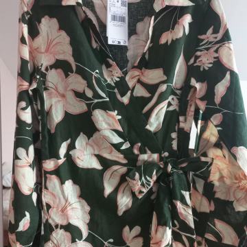 Mango lanena haljina