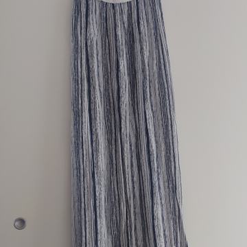 Maxi haljina bijelo plava