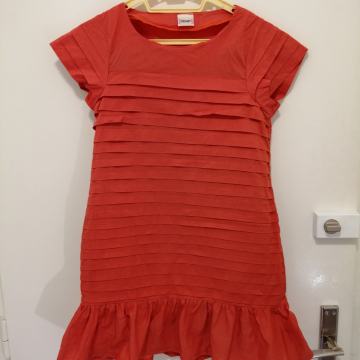 NARANČASTA LJETNA HALJINA 34/36