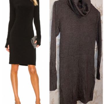 No name - kašmirna slim haljina - 38