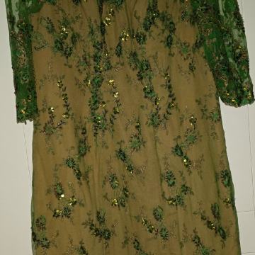 NOiR! PREFINA Čipkana..Svilena haljina