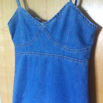 Odlična traper haljina, vel. M