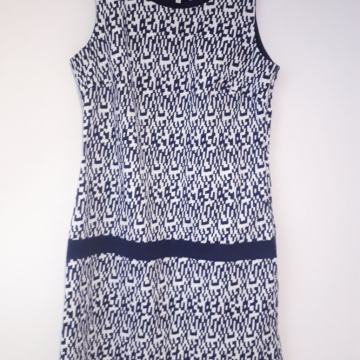 Plavo bijela haljina Tom Tailor 42 Novo