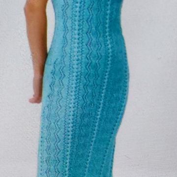 Pletena haljina nova 20 eura