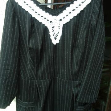 Nova prugasta crno-bijela haljina M/40