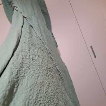 Reserved tirkizna maxi haljina