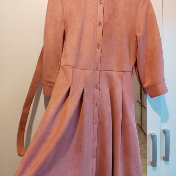 Roza haljina velicina m