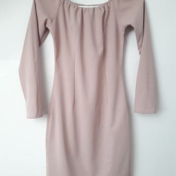 Roza nude haljina 36