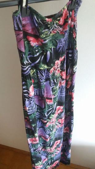 šarena duga ljetna haljina s leptirima