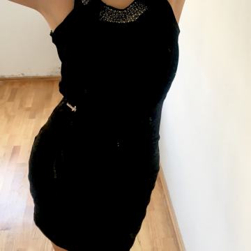 SEXY CRNA HALJINA ZA IZLASKE