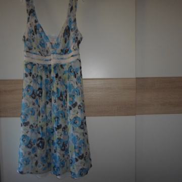 SUNDANCE cvjetna haljina os svile, vel.40