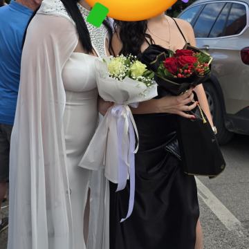 svečana bijela haljina 42/44