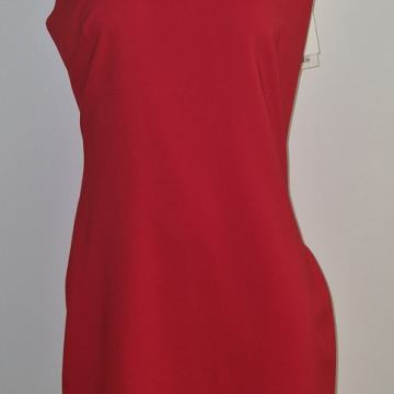 Svečana nova, crvena haljina u dva dijela