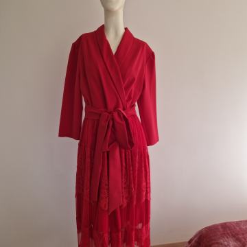 Svečana nova crvena haljina