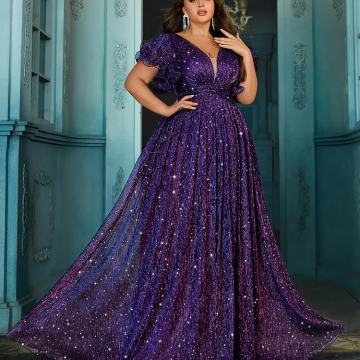 Svečana haljina ljubičasta.princzq