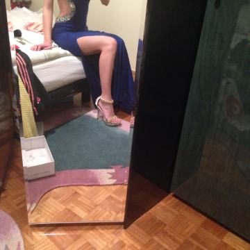 Svečana plava haljina