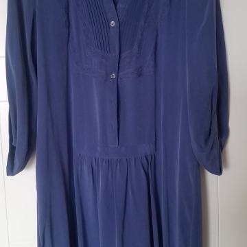 SACHIN&BABI TOP BRAND!! SILK BLUE DRESS! DRAGISVI! NOVA NENOŠENA