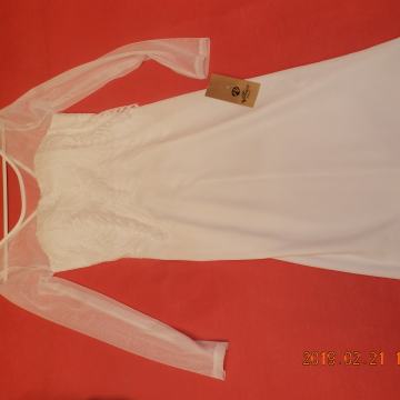 Talijanska bijela Haljinica nova