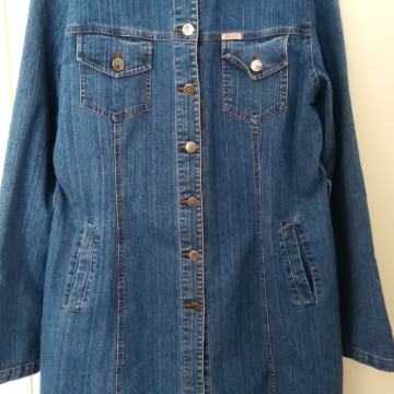 Traper haljina Jelfs dugi rukav Jeans haljina