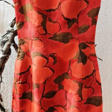 Vintage šarena haljina - unikat