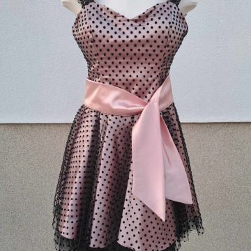 Unikatna svečana roza haljina