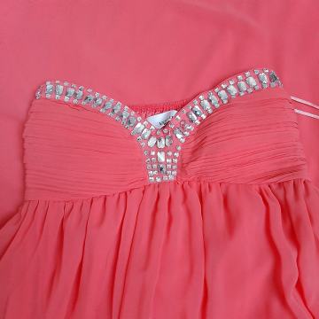 Večernja svečana haljina boje koralja 38 novo