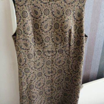 Vintage ženska haljina, vel 38 + vintage torbica