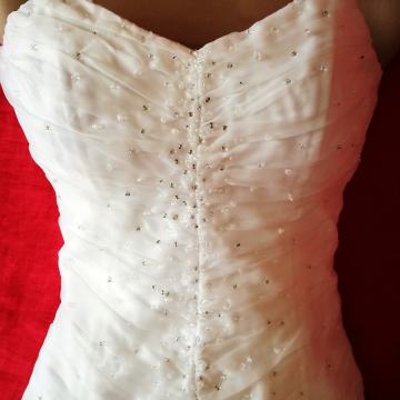 Vjenčanica, svečana unikat haljina S