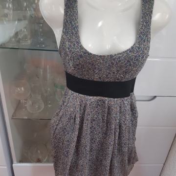 ZARA BASIC SVILENA CVJETNA HALJINA XS