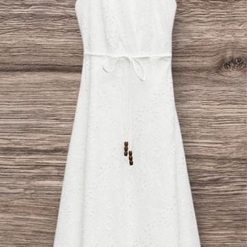 ZARA bijela božur pamučna haljina vel M, novo