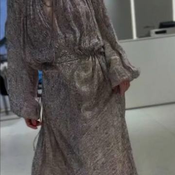 Zara boho maxi haljina od viskoze XXL NOVO