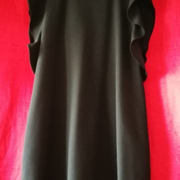 Zara crna mala haljinica M L