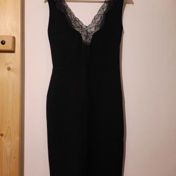 Zara crna svečana haljina S