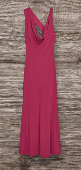 ZARA duga haljina boje maline M (S) novo s etik