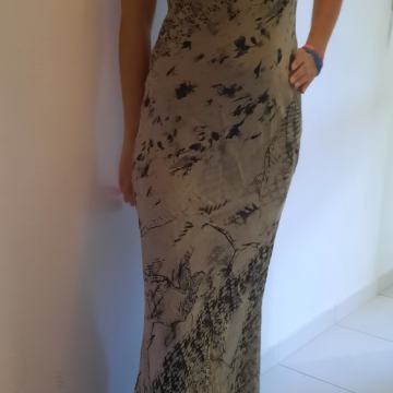 Zara nova s etiketom duga haljina M i L