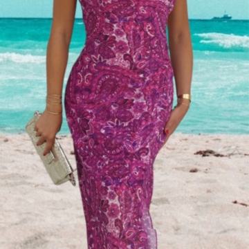 Zara haljina boje ciklame vel M, 36/38 novo