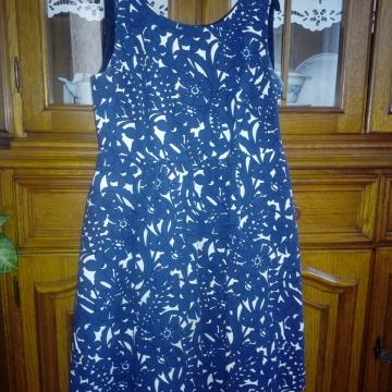 Zara haljina, čvrsti materijal