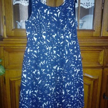 Zara haljina, čvrsti materijal