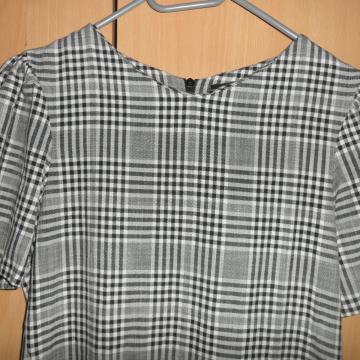 Zara haljina kariranog uzorka