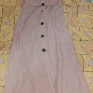 Zara duga haljina roza