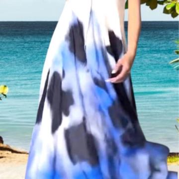 Zara predivna lepršava haljina vel S, novo s etik.