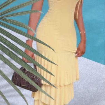 ZARA predivna maxi haljina vel S, novo