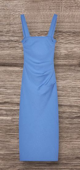 ZARA predivna uska plava haljina vel S, novo