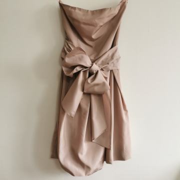 Zara prljavo roza svečana haljina / M