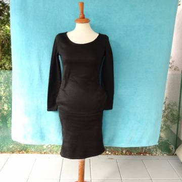 Ženska crna haljina vel. S