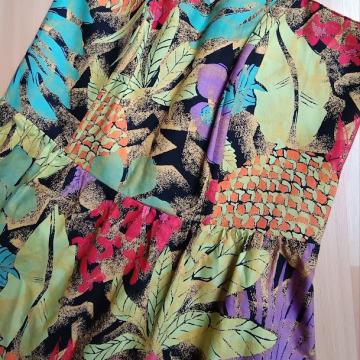Ženska haljina vel. 42 | Tropic dezen | Vintage stil