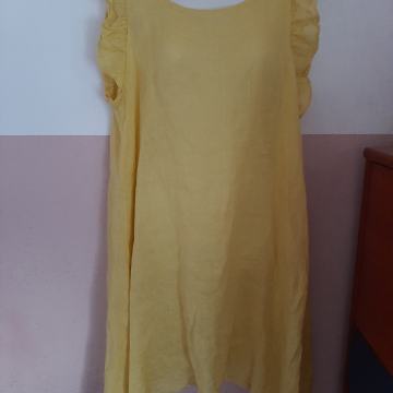 Nova ženska lanena haljina