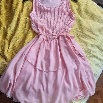 Ženska roza haljina vel M