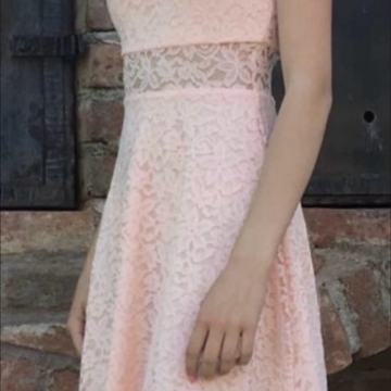 Ženska roza haljina Xs