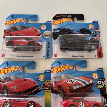Hot Wheels OD 2€ VW, Porsche, Toyota, Mercedes, Nissan i ostali